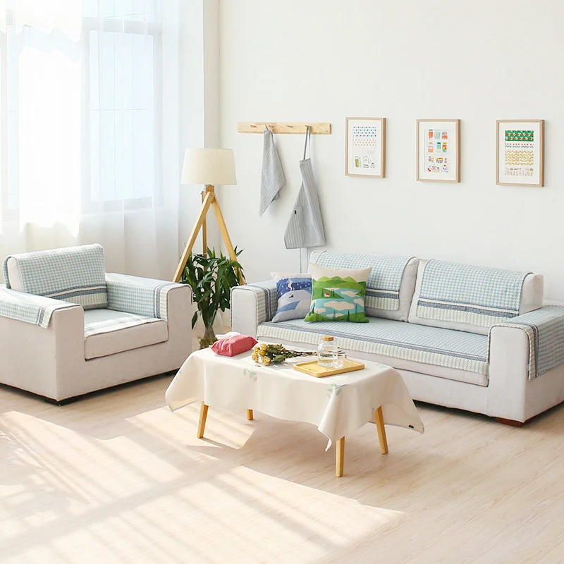 Sofa-Auflage-Set für 3-Sitzer mit rutschfester Unterseite und dekorativer Steppung Karnz