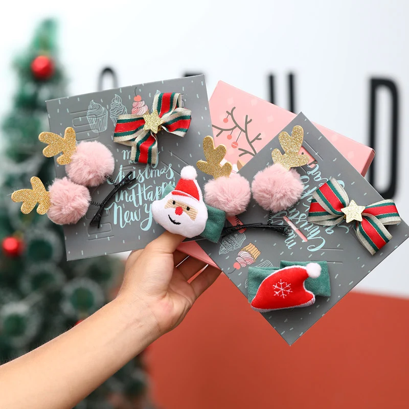 Christmas Themed Hair Accessory Set Stornfield
