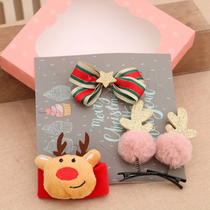 Christmas Themed Hair Accessory Set Stornfield