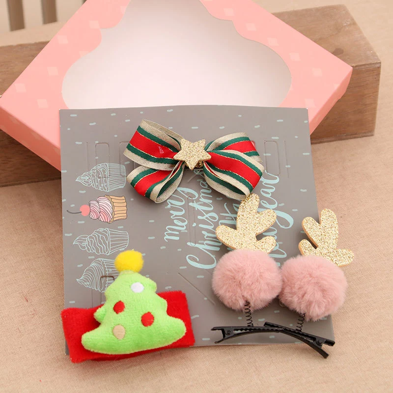 Christmas Themed Hair Accessory Set Stornfield