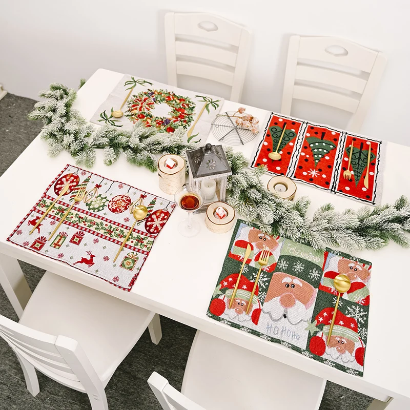 Christmas-Themed Decorative Table Runner Stornfield