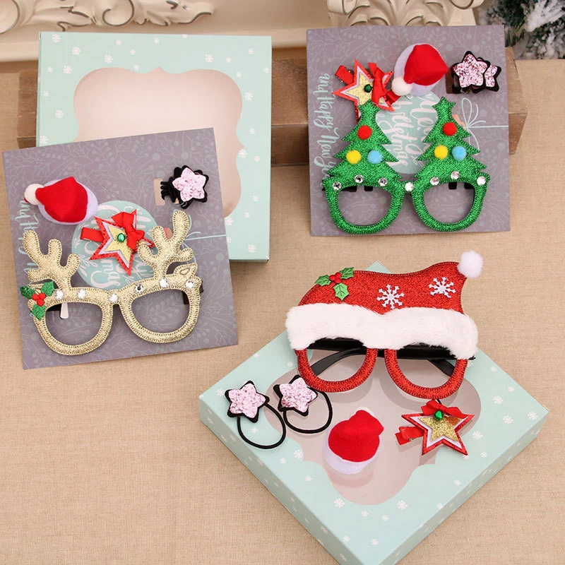 Christmas-Themed Decorative Glasses Stornfield