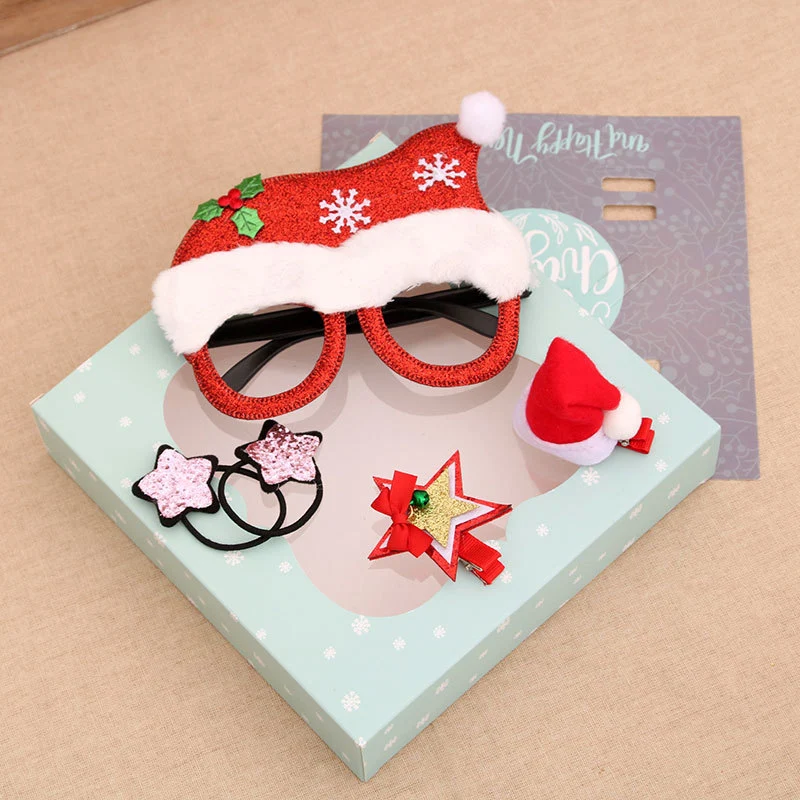 Christmas-Themed Decorative Glasses Stornfield