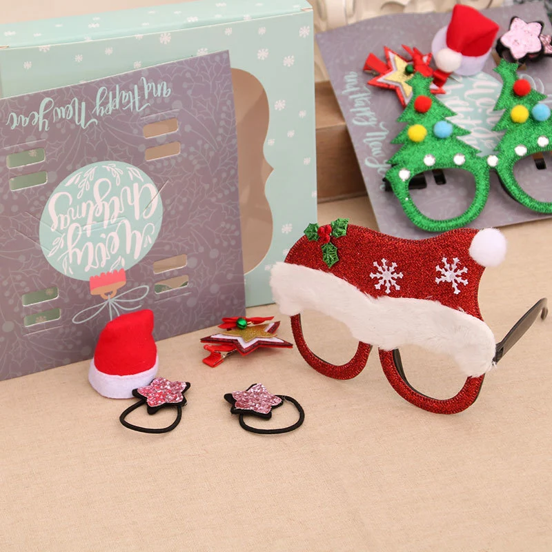 Christmas-Themed Decorative Glasses Stornfield