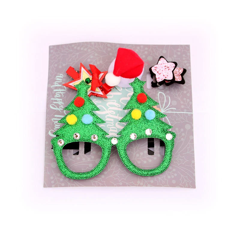 Christmas-Themed Decorative Glasses Stornfield