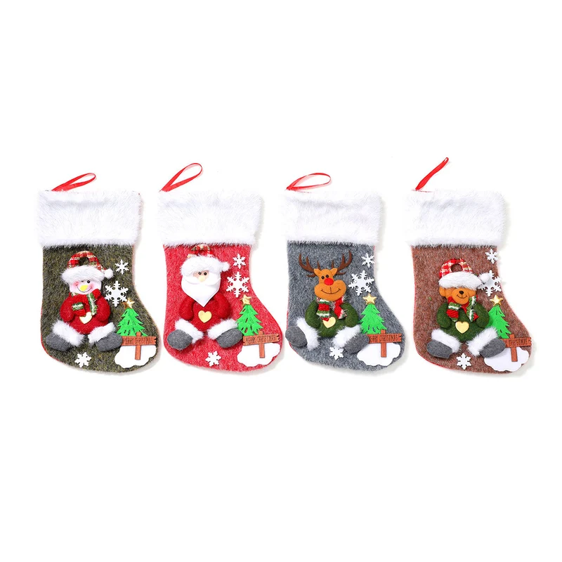 Christmas Stocking with Festive Motif Stornfield