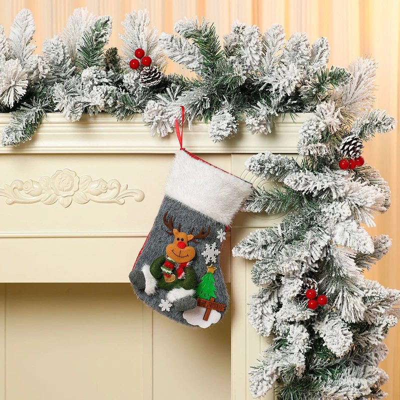 Christmas Stocking with Festive Motif Stornfield