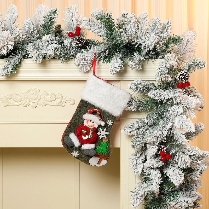 Christmas Stocking with Festive Motif Stornfield