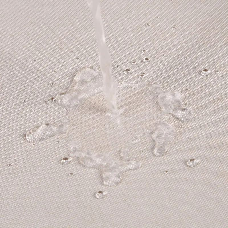 Garvee Duschvorhang Leinenmischgewebe Extra Breit Wasserabweisend Schimmelresistent Für Feuchte Badezimmer 110x78 Zoll