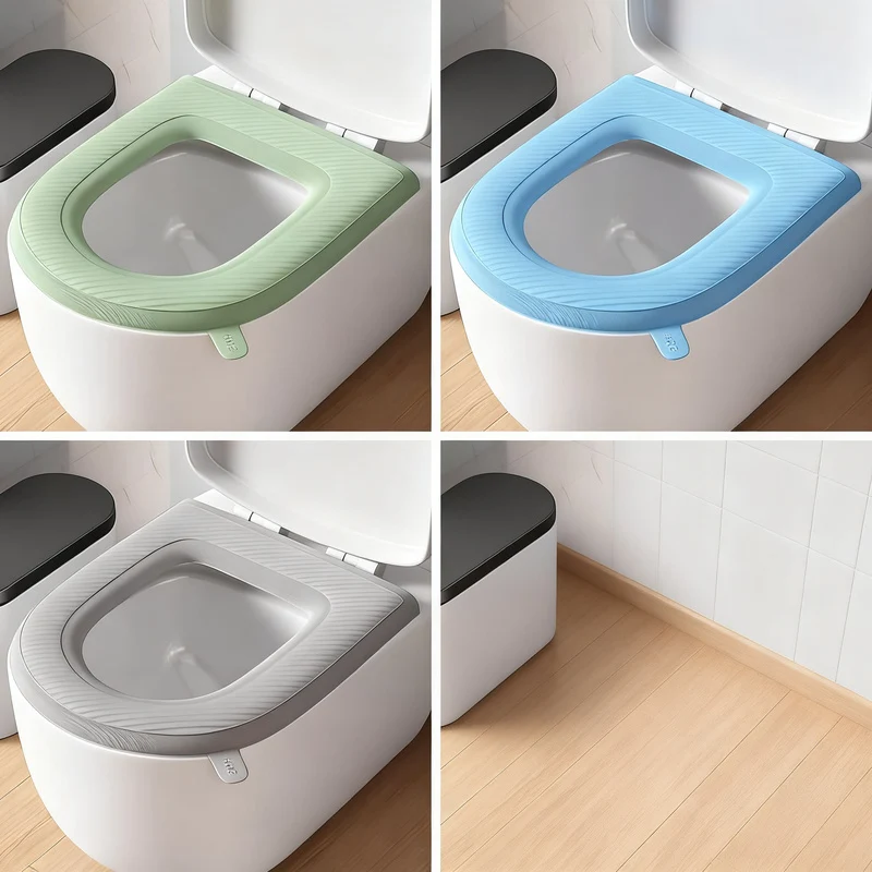 Toilet seat cushion made of EVA, waterproof, four seasons