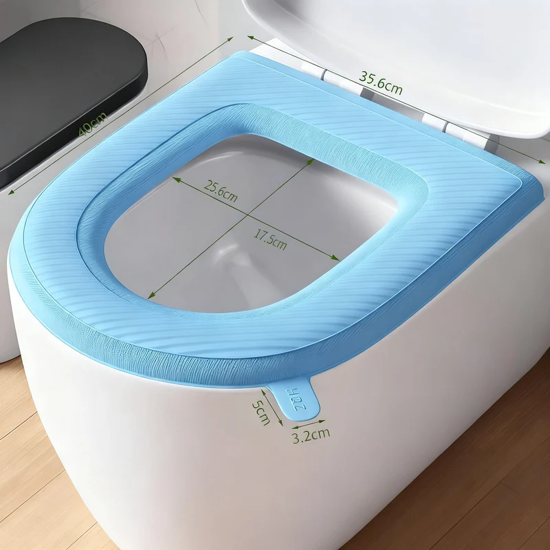 Toilet seat cushion made of EVA, waterproof, four seasons