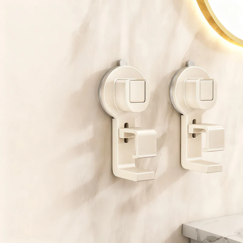 Suction cup sink hook, height adjustable