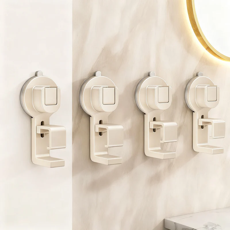 Suction cup sink hook, height adjustable