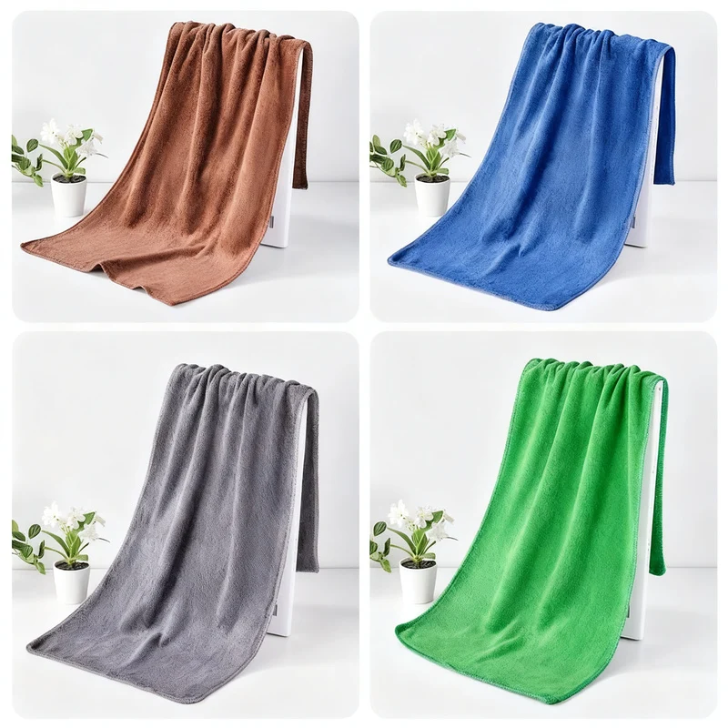 Microfiber Cleaning Cloths, 3-Piece Set, Absorbent
