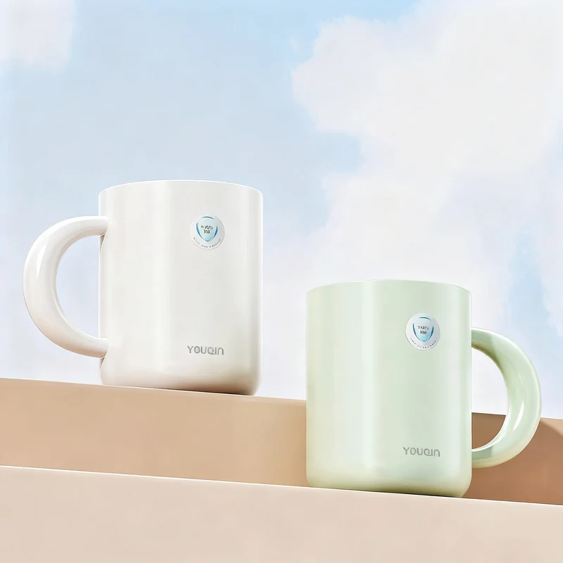 Plastic rinse cup, antibacterial, modern design