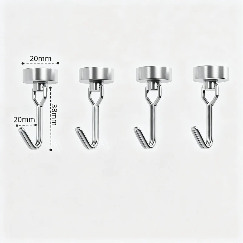 Stainless steel magnetic hooks, magnetic