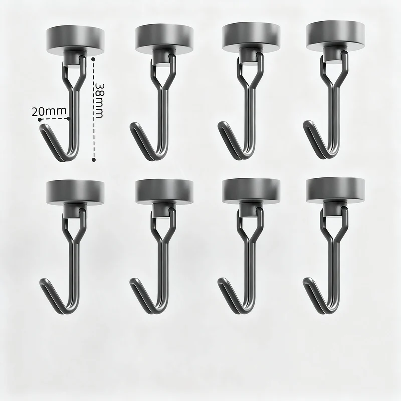Stainless steel magnetic hooks, magnetic