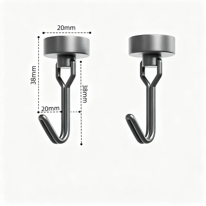 Stainless steel magnetic hooks, magnetic