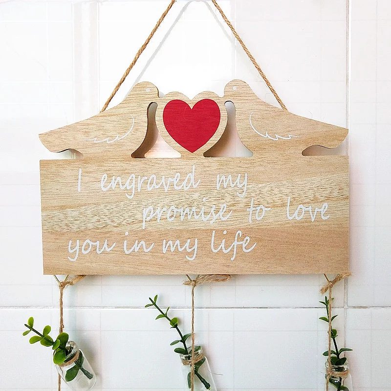 Decorative Hanging Planter with Message Board