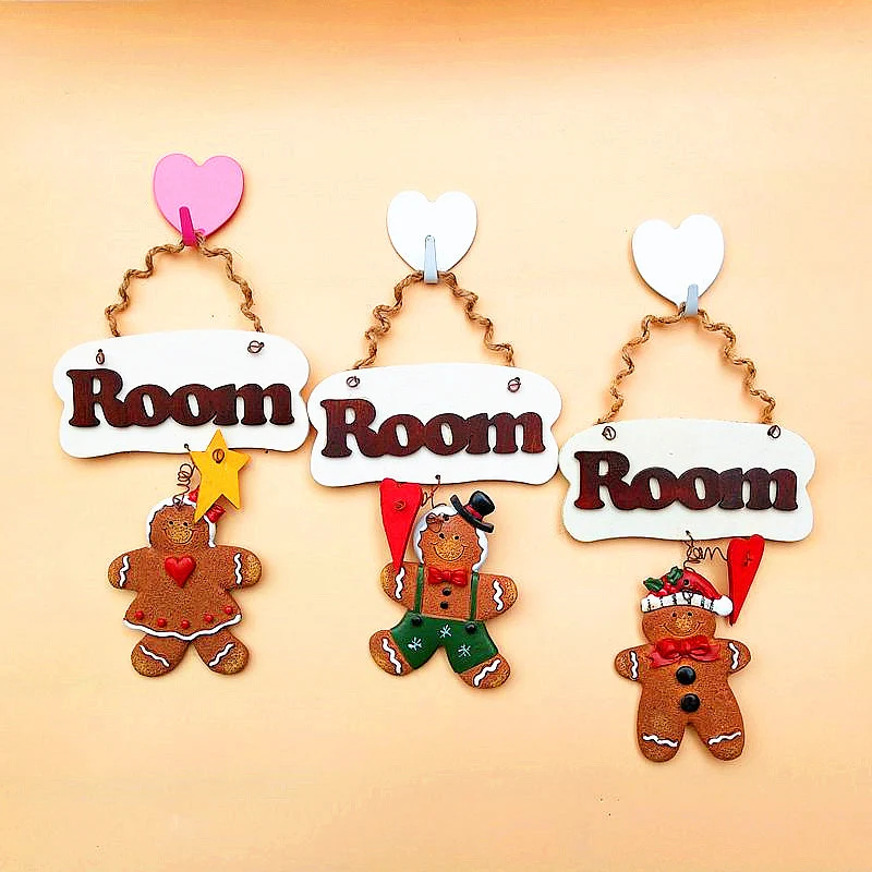 Decorative Gingerbread Room Name Sign