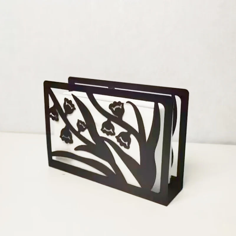 Decorative Flower Decorative Business Card Holder