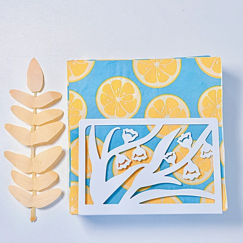 Decorative Flower Decorative Business Card Holder