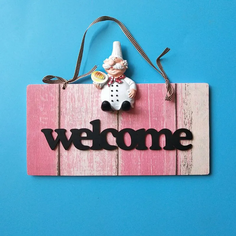 Chef-Themed Welcome Sign