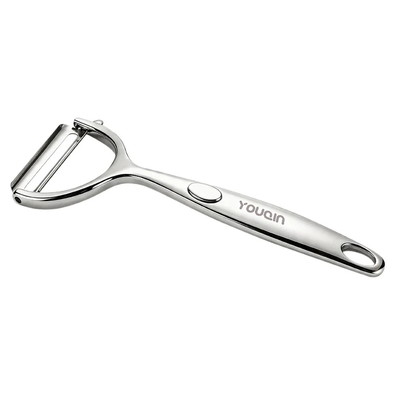 Multi-purpose peeler made of zinc alloy