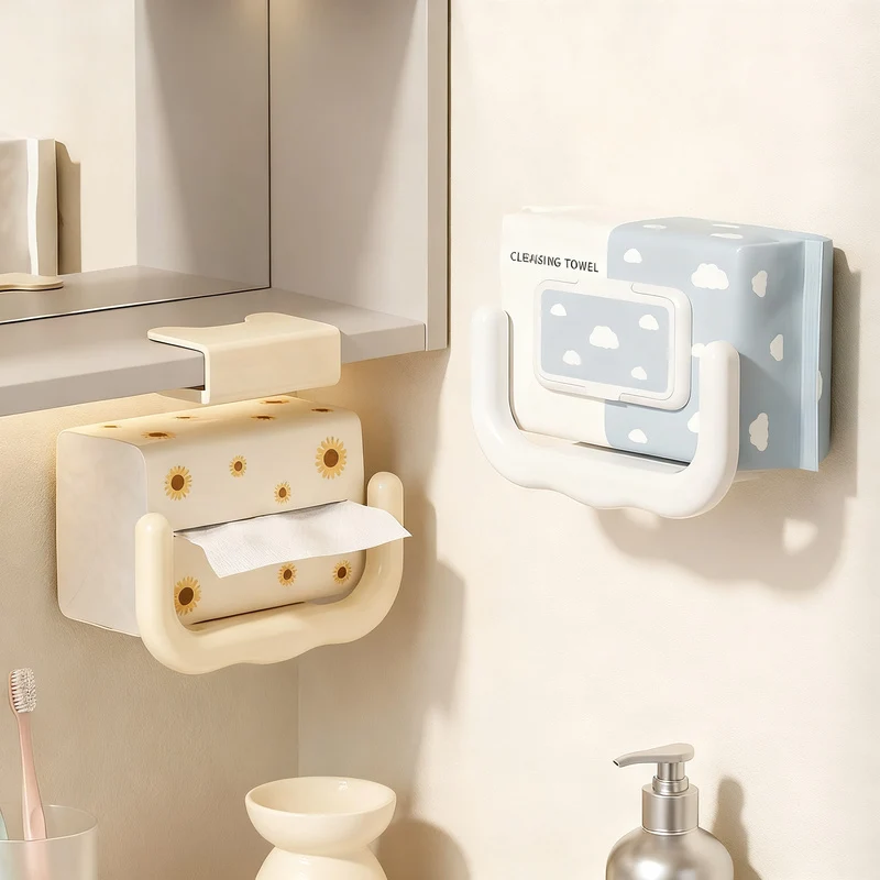 Paper towel holder U-shape, wall-mounted