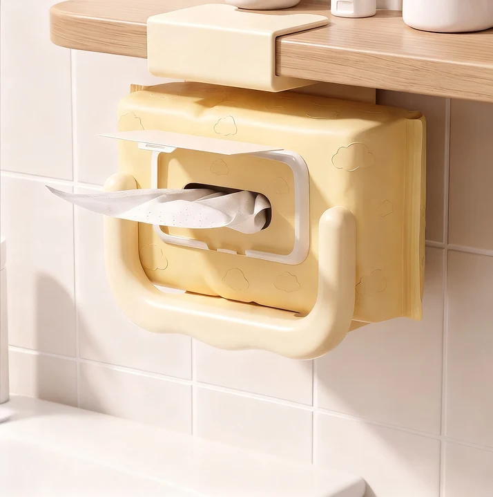 Paper towel holder U-shape, wall-mounted