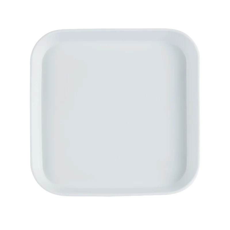 Plastic feeding bowl, square