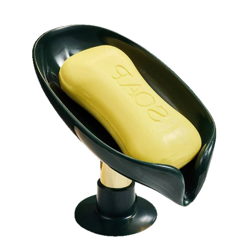 Soap holder with suction cup, wall mounted