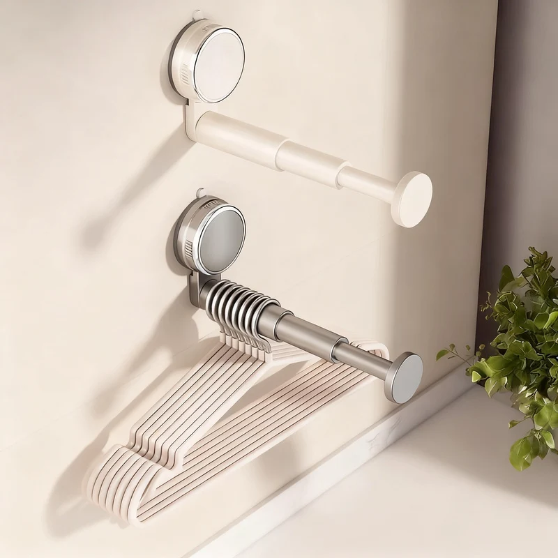 Suction cup drying rack, expandable, no drilling