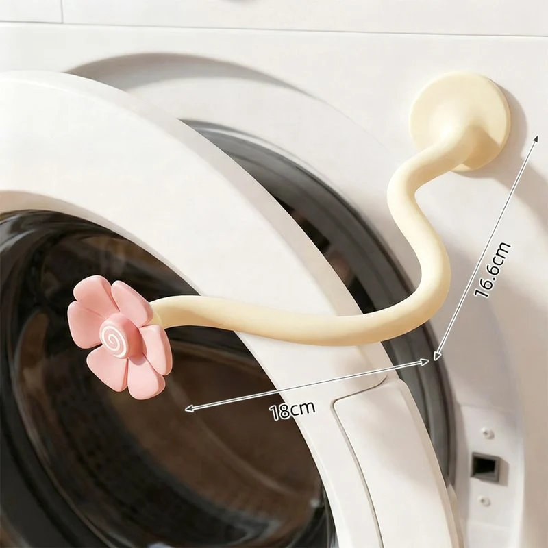 Magnetic ventilation holder for washing machines