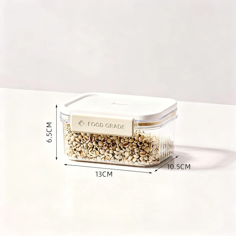 Airtight plastic containers for food