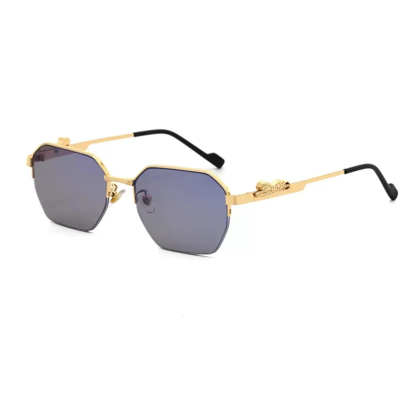 Dame elegant solbrille i moderne oktagon-design Luvikno