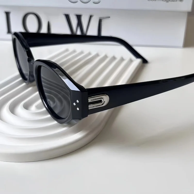 Dame mote retro solbriller i Cat Eye stil Luvikno