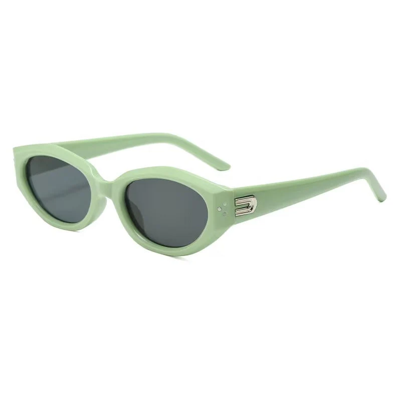 Dame mote retro solbriller i Cat Eye stil Luvikno