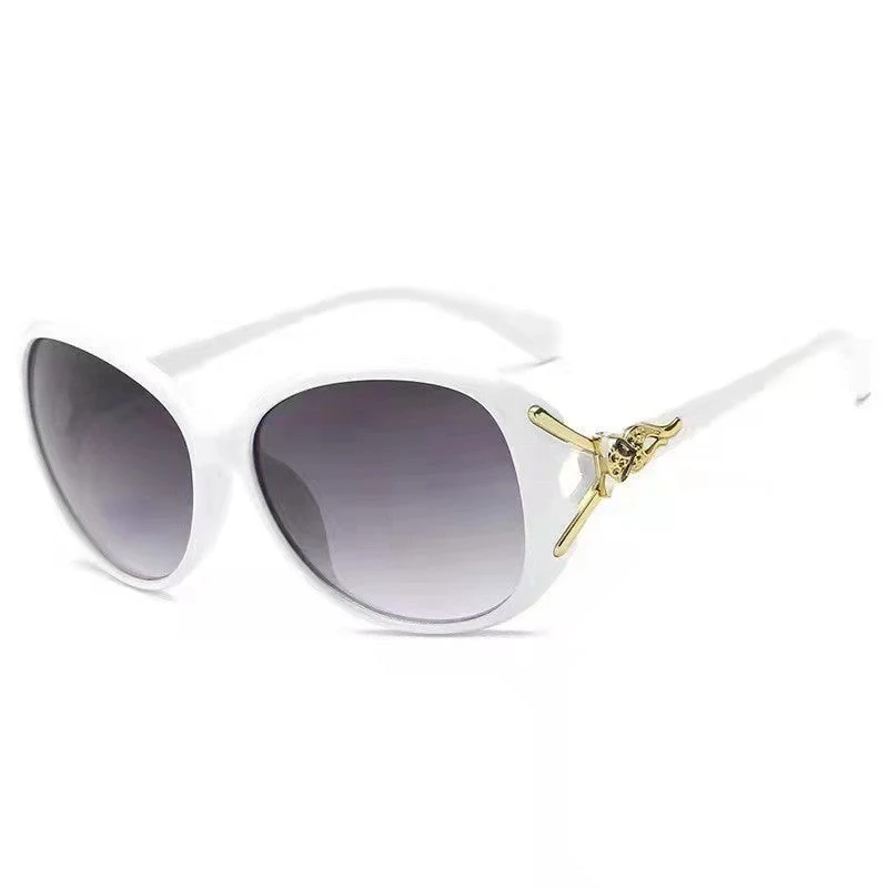 Dame Premium-solbriller med elegante detaljer Luvikno