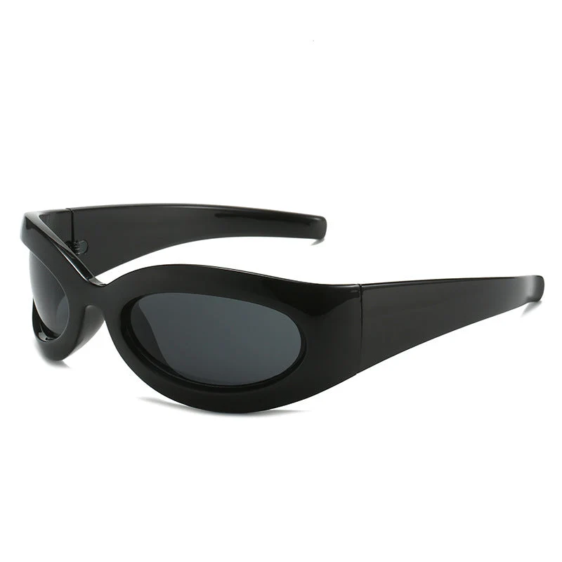 Dame trendy sportsbriller med aerodynamisk design Luvikno