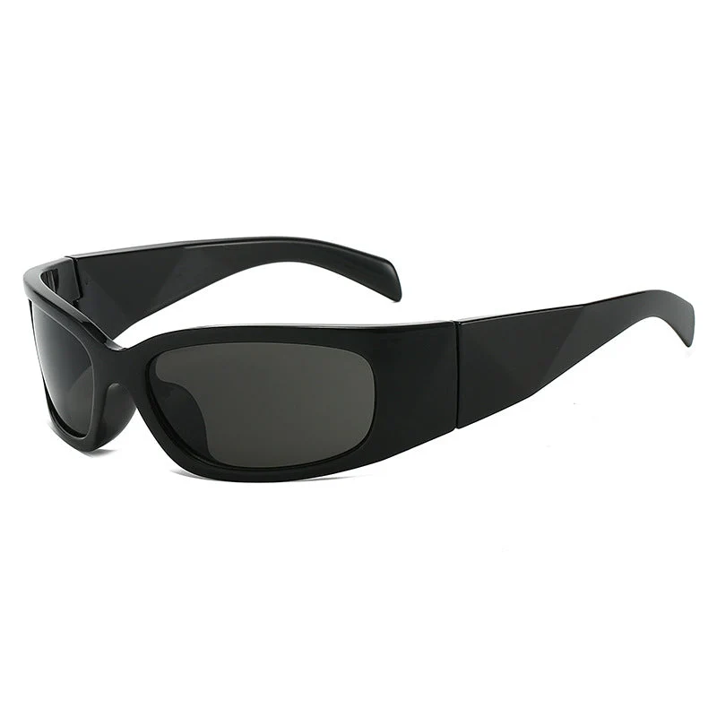 Dame sport solbriller med moderne beskyttelsesdesign Luvikno
