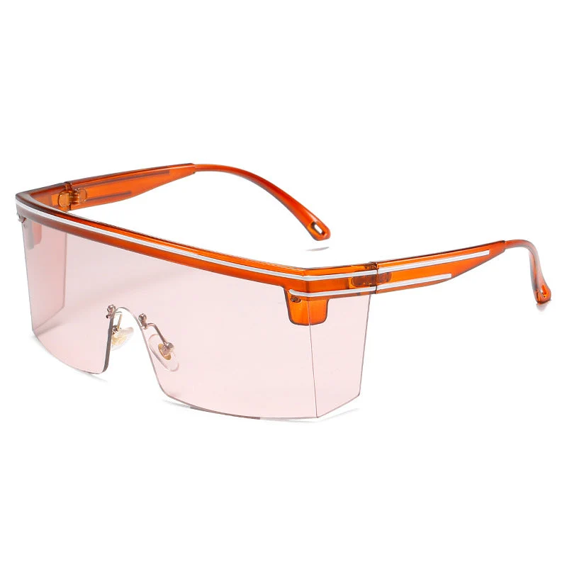 Dame Sporty solbriller med futuristisk design og uforstyrret synsfelt Luvikno