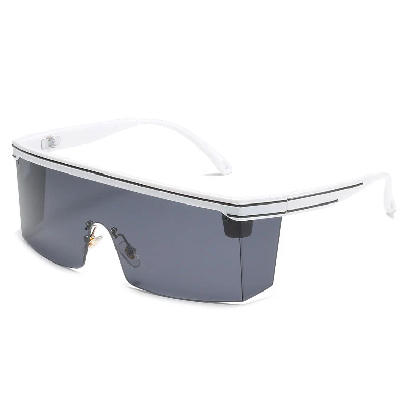 Dame Sporty solbriller med futuristisk design og uforstyrret synsfelt Luvikno