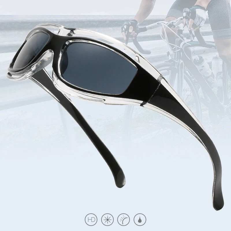 Dame sporty solbriller med aerodynamisk design og polariserte glass Luvikno