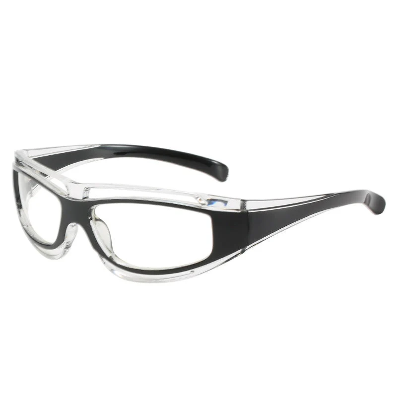 Dame sporty solbriller med aerodynamisk design og polariserte glass Luvikno