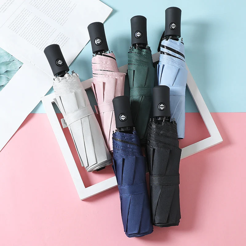 Damer UV-beskyttelsesparaply med elegant og kompakt design Luvikno