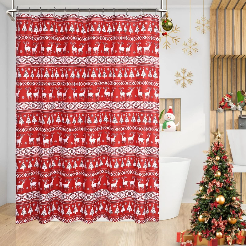 Garvee Tenda Doccia Oxford-Polyester Impermeabile Boho Natale 183x183 cm Resistente
