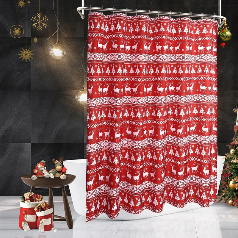 Garvee Tenda Doccia Oxford-Polyester Impermeabile Boho Natale 183x183 cm Resistente