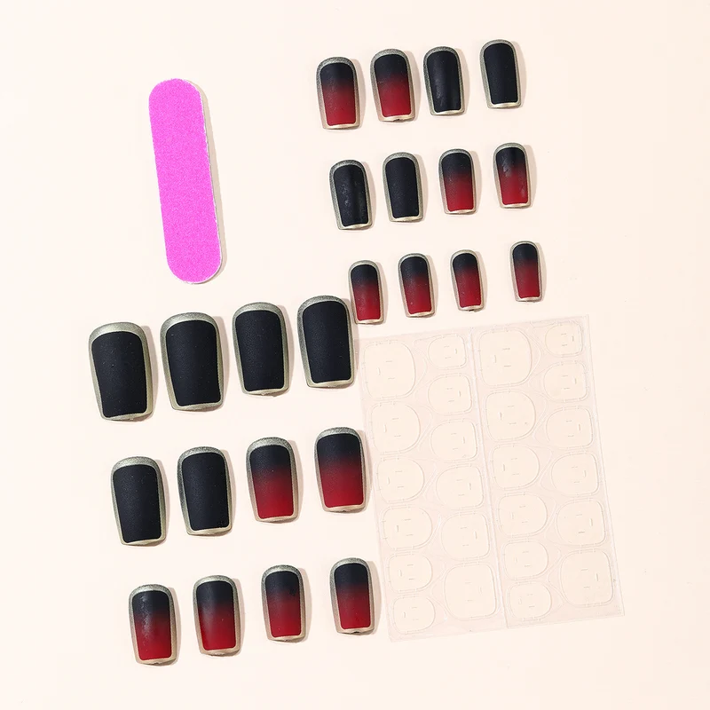 Romantic Gradient Nail Art Extensions Stornfield