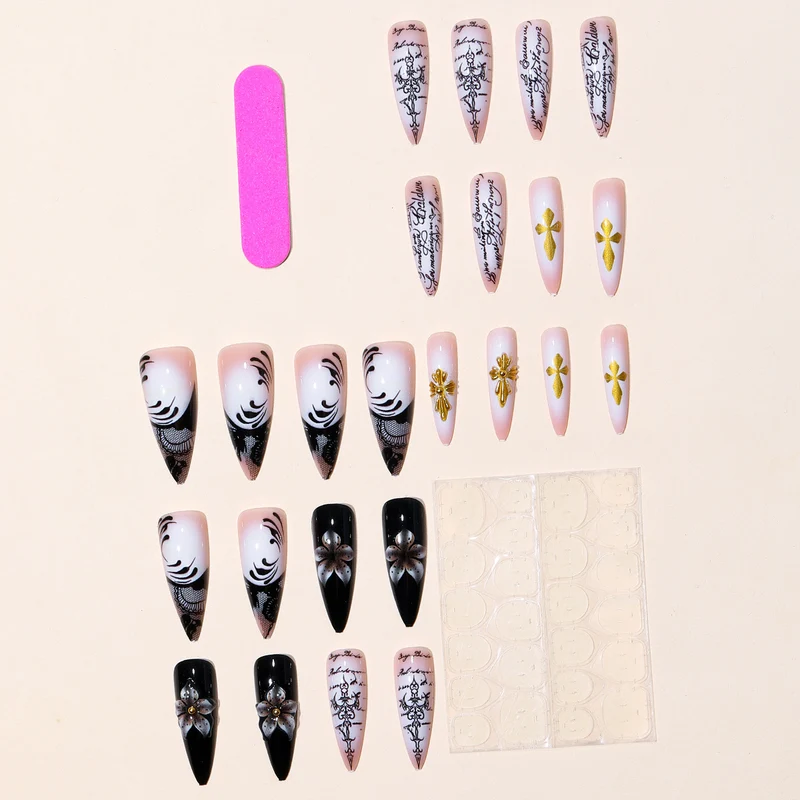 Premium Stiletto Nail Art Extensions Stornfield